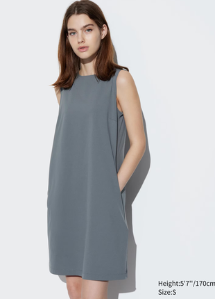 Ультраэластичная мини-платье airism uniqlo