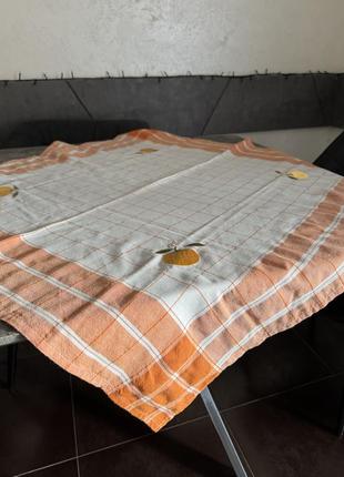 Квадратна бавовняна скатертина, скатерть 90*90, ранер