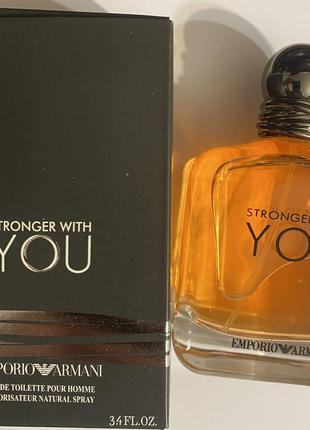 Мужская туалетная вода giorgio armani emporio stronger with you (эмпорио cтронгер виз ю) 100 мл