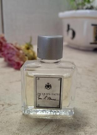 Fath pour l'homme, jacques fath, edt, мініатюра, вінтаж