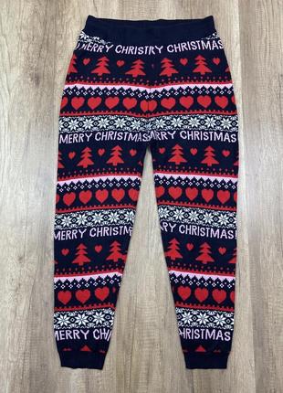 Новорічні теплі штани