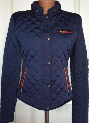 Куртка деми женская zara стеганая новая! размер s-m