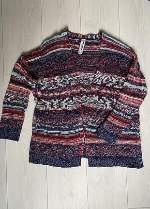 Вʼязаний кардиган оверсайз кофта pull bear zara вязаный
