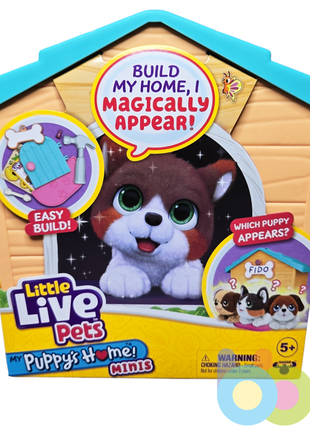 Ігровий набір moose little live pets будинок з сюрпризом міні помаранчевий! (26616)