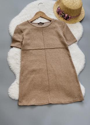 Плаття бежеве zara