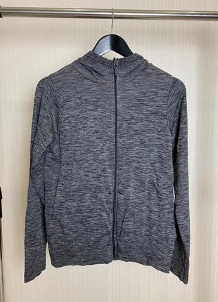 Спортивное женское худи кофта джемпер h&m кишенею