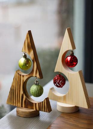 Деревянная елка-змея