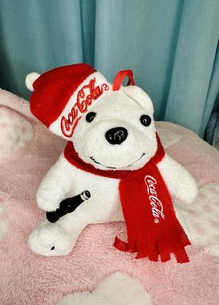 Новогодний мишка с кока-колой, coca-cola