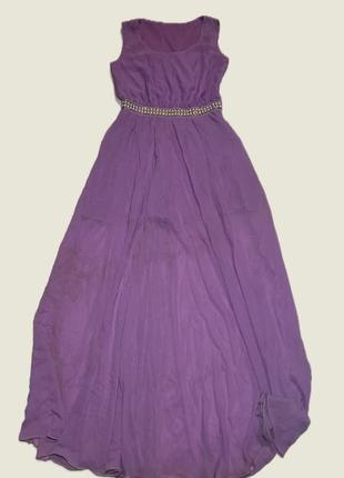 Шифоновое платье макси