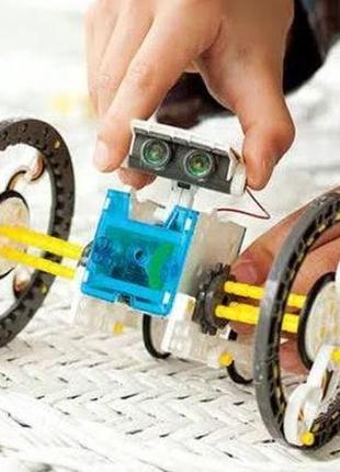 Конструктор робот на солнечных батареях solar robot4 фото