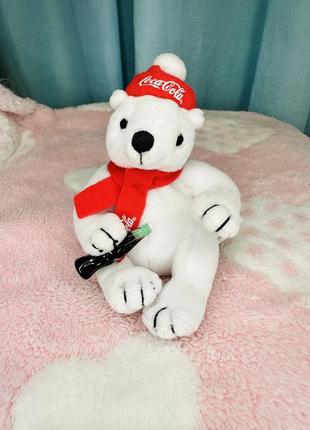 Новогодний мишка с кока-колой, coca-cola