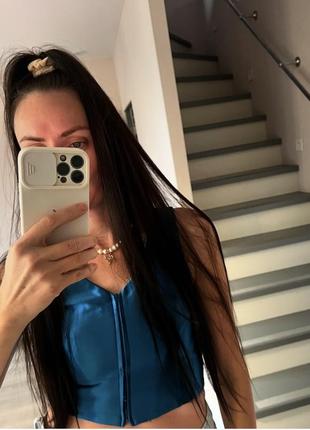 Классный топ🩵 размер-хс/с стана новый📍