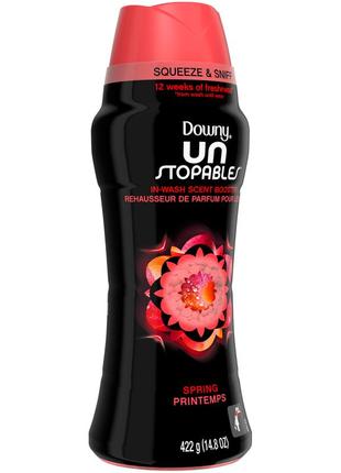 Американские бусины-усилители аромата для стирки downy unstopables spring usa