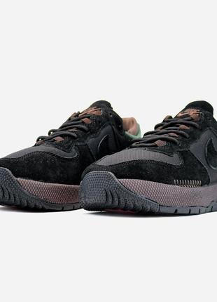 Мужские кроссовки nike air New 1 wild black green