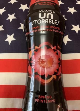 Американские бусины-усилители аромата для стирки downy unstopables spring usa
