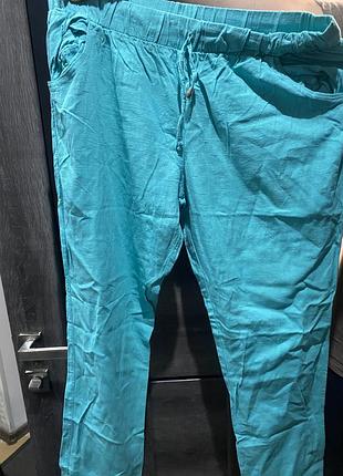 Штанці льняні