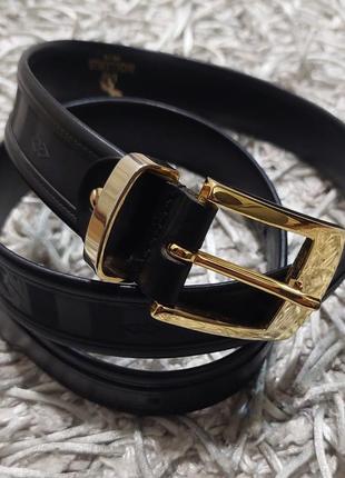 Шикарный пояс ремень унисекс от maison mollerus кожу.