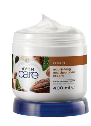 Живильний крем 3в1 масло какао від avon