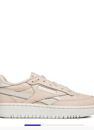 Кожаные кроссовки reebok, 37 р