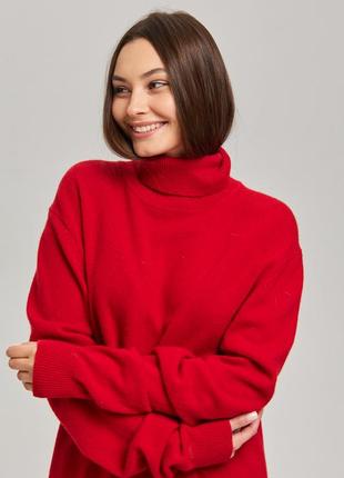 Новая коллекция от zara нежный свитер гольф шерсть премиум линия