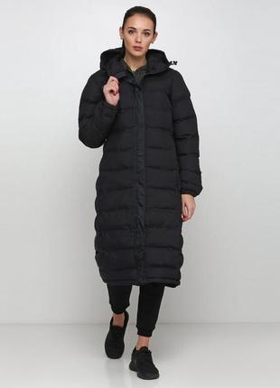 Длинный женский пуховик adidas