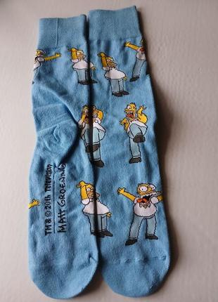 Шкарпетки високі  сімпсони simpsons primark eur 37-42