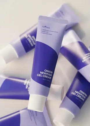 Гель крем з екстрактом муан для проблемної шкіри isntree onion newpair gel cream 50 ml