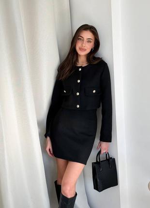 Классический женский костюм 🖤 стиль неперевершена класика