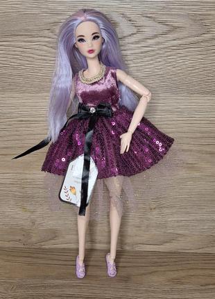 Нарядное кукольное платье, платье для барби, barbie