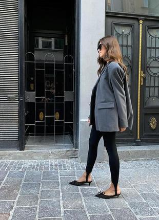 Легінси з блискавкою збоку zara розмір xs