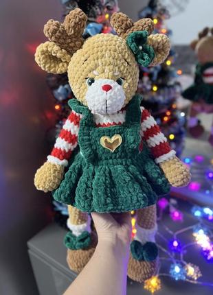 Амигуруми олененок