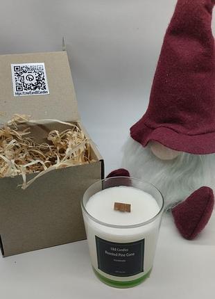 Ароматизована соєва свічка
ароматизатор: christmas cabin , 
sweater weather