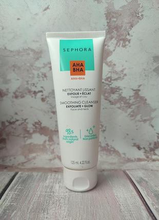 Гель для умывания лица sephora smoothing cleanser