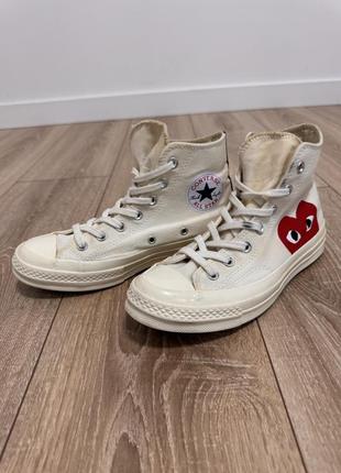 Кеди converse x play Comme des garçons shirt avantgarde кофта плей
