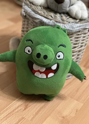 Свин леонард angry birds злі пташки ватажок свиней глава свиней леонард
