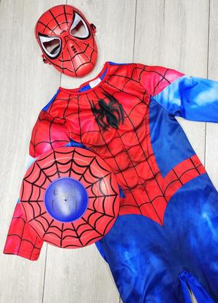 Костюм спайдермёна спайдермэн супергерой