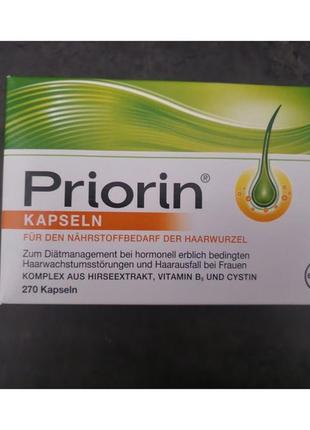 Priorin ( пріорін ) bayer капсули від випадіння волосся, 270 шт.