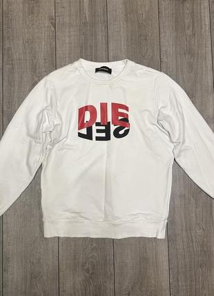 Diesel свитшот белый оригинал