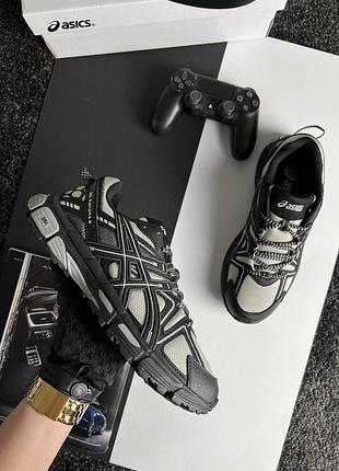 Asics gel-kahana 8  light grey black