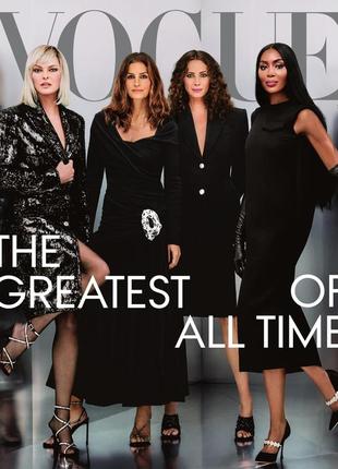 Журнал vogue usa (september 2023) - линда евангелиста, наоми кемпделл, журналы вог сша