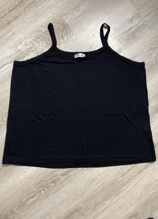 Трикотажная майка очень большого размера батал ulla popken, xxxl 60-62р