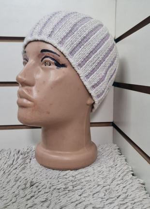 Демисезонная, осенне-весенняя  шапка  triton шерсть 50% вискоза 30% хлопок 20%   29728