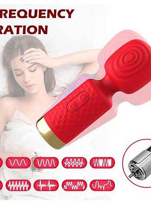 ♀️♂️мини вибратор для клитора микрофон usb красный 3