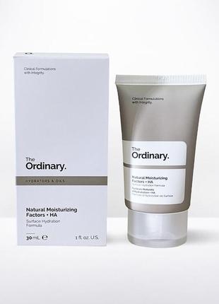 The ordinary увлажняющий крем natural moisturizing factors + ha