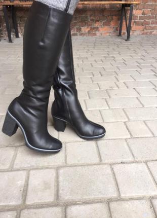 Сапоги женские arlett 15 черный (зима кожа натуральная)