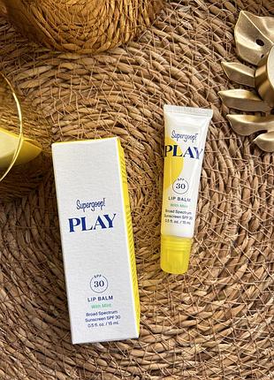 Бальзам для губ play lip sunscreen balm spf 30