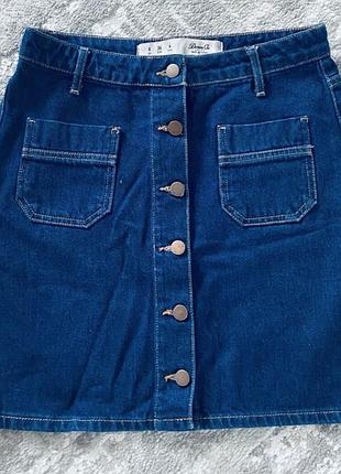 Джинсова спідниця s-m