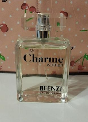 Парфумована вода для жінок jfenzi charme women 100 мл