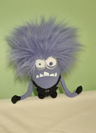 Іграшка м'яка плюшева - злий міньон - despicable me2 - 30 см