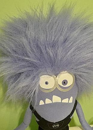 Іграшка м'яка плюшева - злий міньон - despicable me2 - 30 см